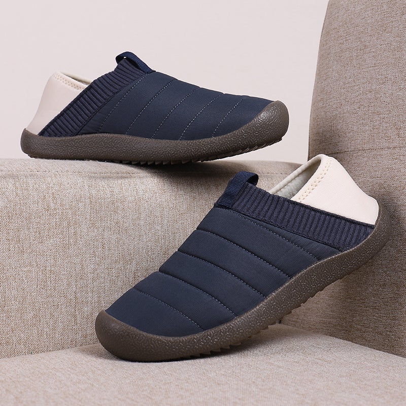 2021 New Couple'S Large Size Casual Home Wear Cotton Shoes Warm Shoes Outdoor Snow Boots - Image 2