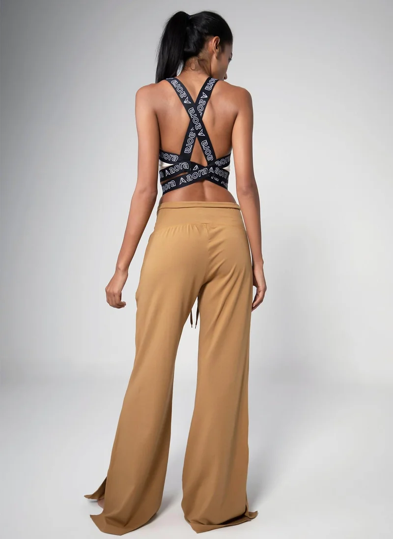 Aora Baloon Yoga Pant - Caramel