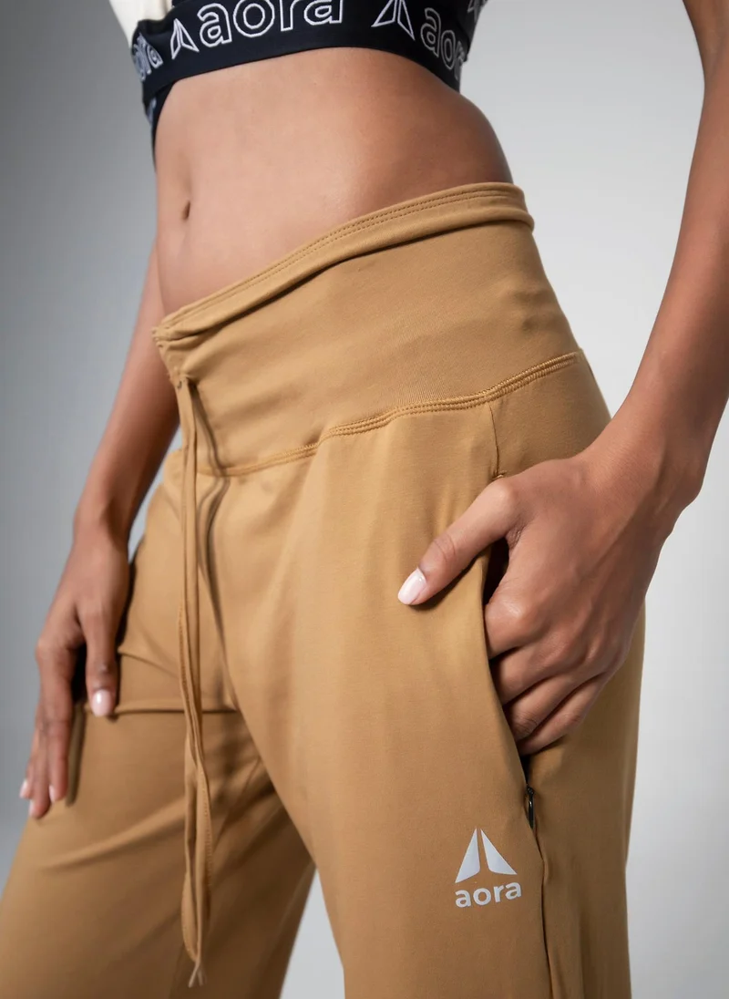 Aora Baloon Yoga Pant - Caramel
