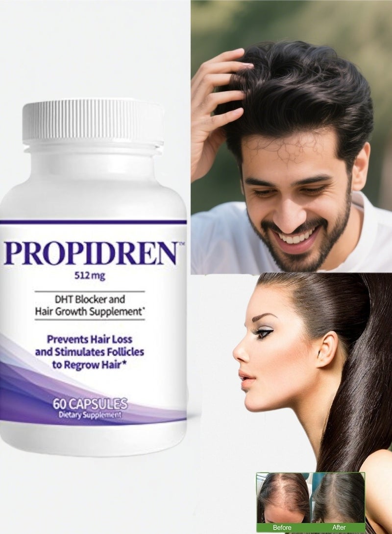 Pronexa Propidren Advanced Hair Support Formula - DHT Metabolism & Follicle Activation  - Image 1