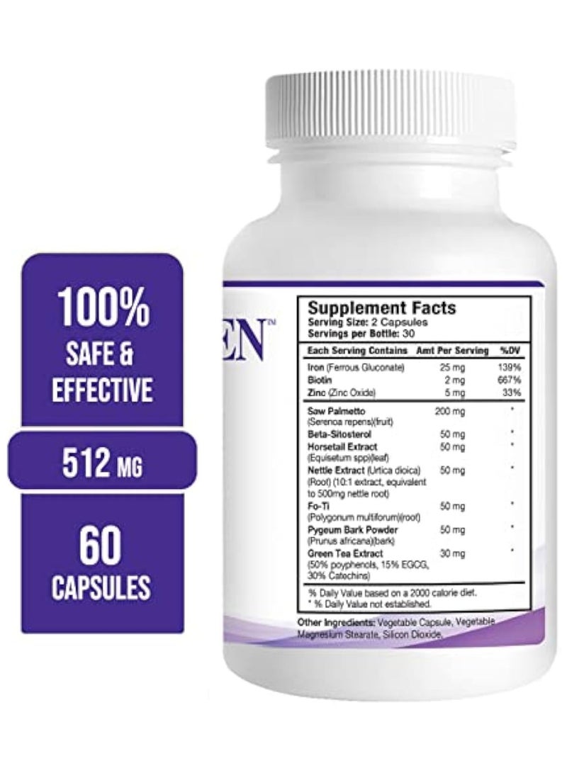 Pronexa Propidren Advanced Hair Support Formula - DHT Metabolism & Follicle Activation  - Image 2