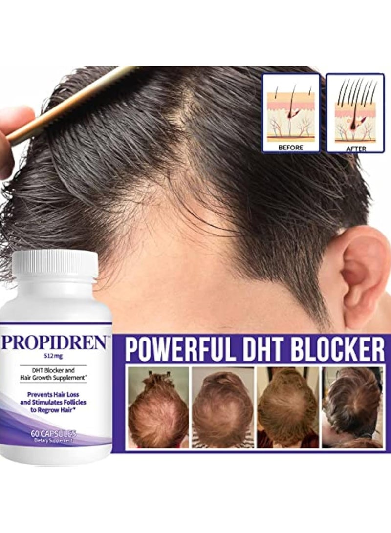 Pronexa Propidren Advanced Hair Support Formula - DHT Metabolism & Follicle Activation  - Image 3