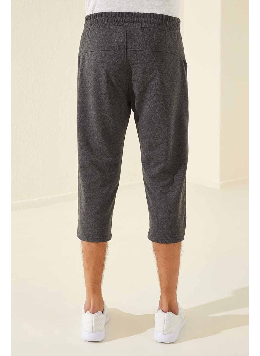 Tommy Life Anthracite Melange Men's Zipper Pocket Standard Mold Classic Leg KAPRI-83091_01  - Image 5