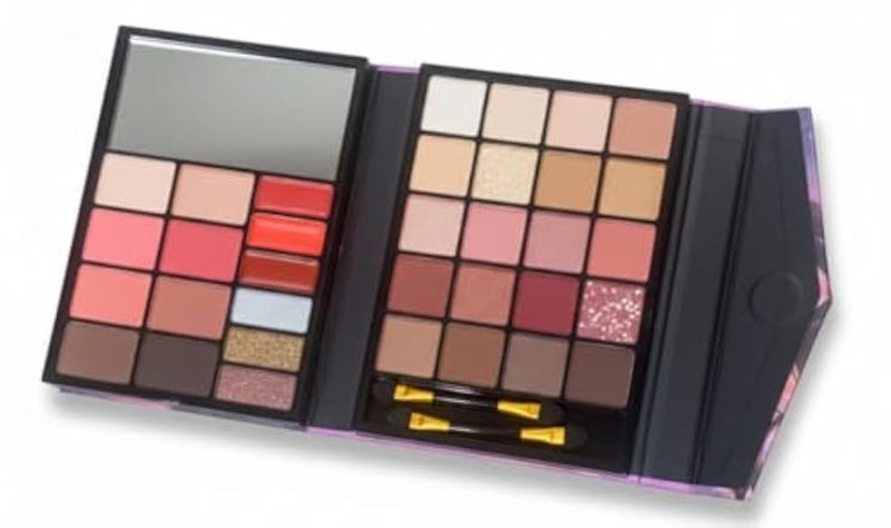 Colors Colorful Eyeshadow Palette Makeup,Rose Gold Brown Nude Matte Shimmer Eye Shadow Powder Palette,Naturing-Looking Long Lasting Waterproof-brown cover - cover -N1-34 COLORS - Image 1