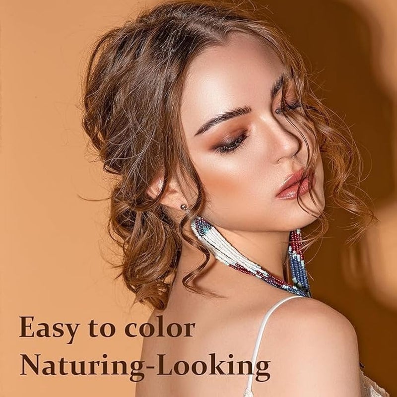 Colors Colorful Eyeshadow Palette Makeup,Rose Gold Brown Nude Matte Shimmer Eye Shadow Powder Palette,Naturing-Looking Long Lasting Waterproof-brown cover - cover -N1-34 COLORS - Image 5