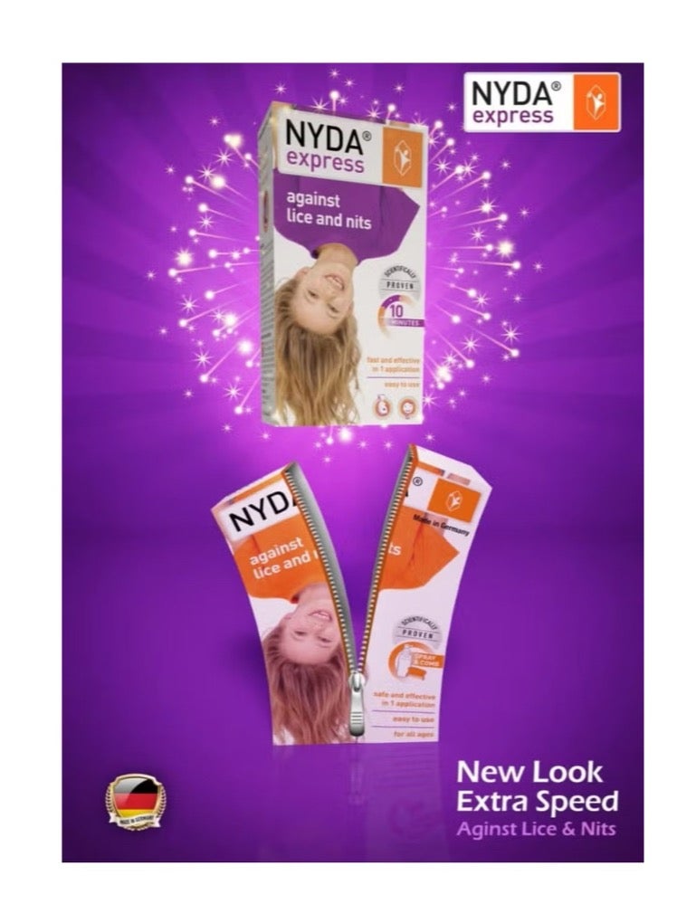 NYDA Hair Lice Treatment Spray 50ml - Image 2