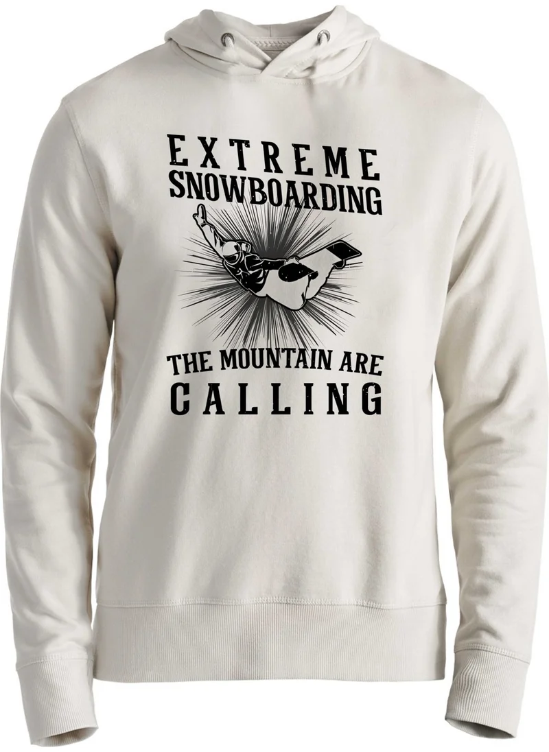 Alfa Tshirt Snowboard The Mountain Ecru Sweatshirt