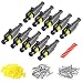 Zuozee ZUOZE 10 Kit 1 Pin Connector 2016 AWG Waterproof Electrical Automotive Wire Connector 15mm Series Terminals Male Female Car Connectors Plug Sets - Image 2