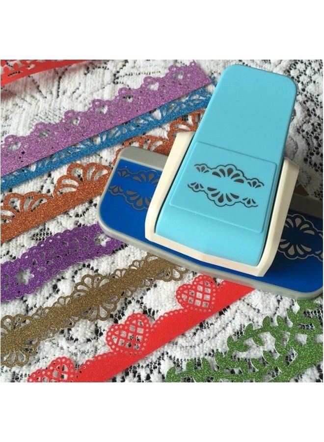 Children Diy Flower Maker Tool Kindergarten Emotional Visual Hand Eye Coordination Interactive Parent-child Game Interest-Color:Extra Large 7# Bilateral Chrysanthemum Belt - Image 1