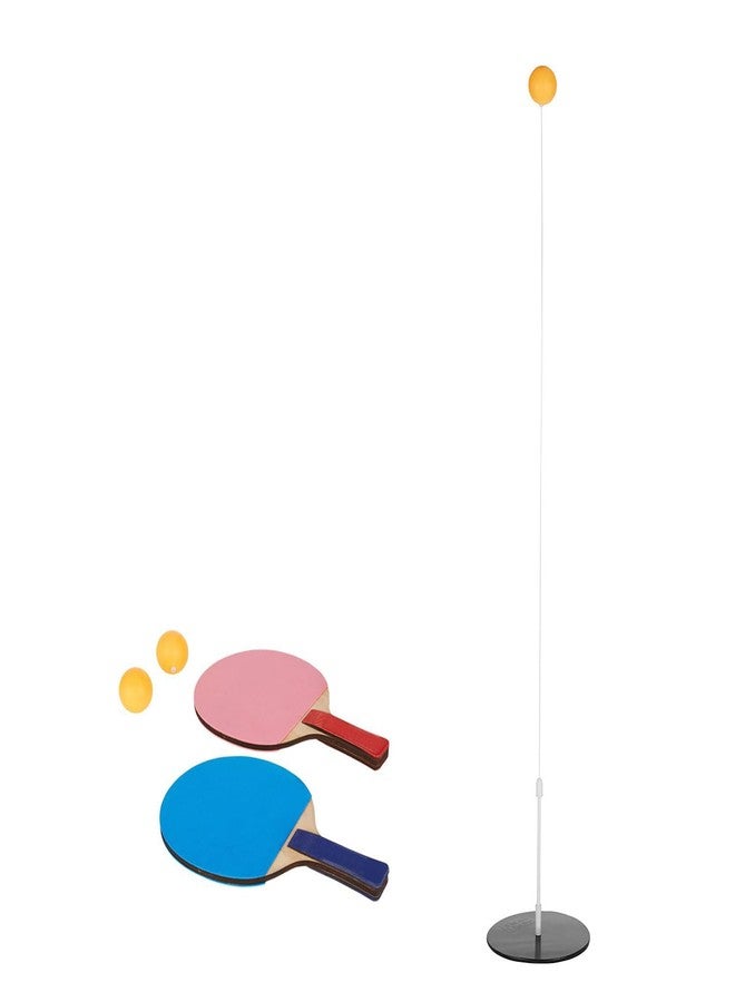 AMIFIT Kids Table Tennis Trainer Rebound Kit with String Ball & Heavy Metal Base, Portable Solo Ping Pong Practice Tool for Beginners & Junior Players (Table Tennis Trainer Set) - Image 3