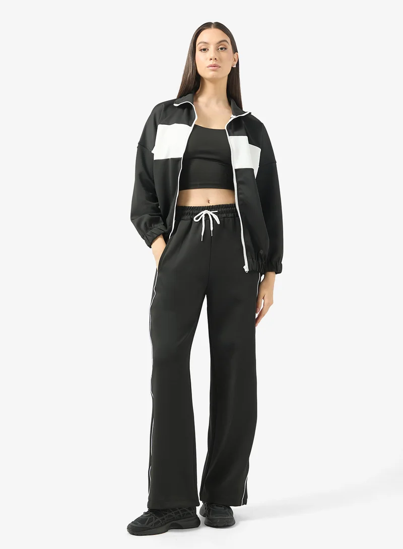فورورد Colorblock Relaxed Fit Athletic Tracksuit