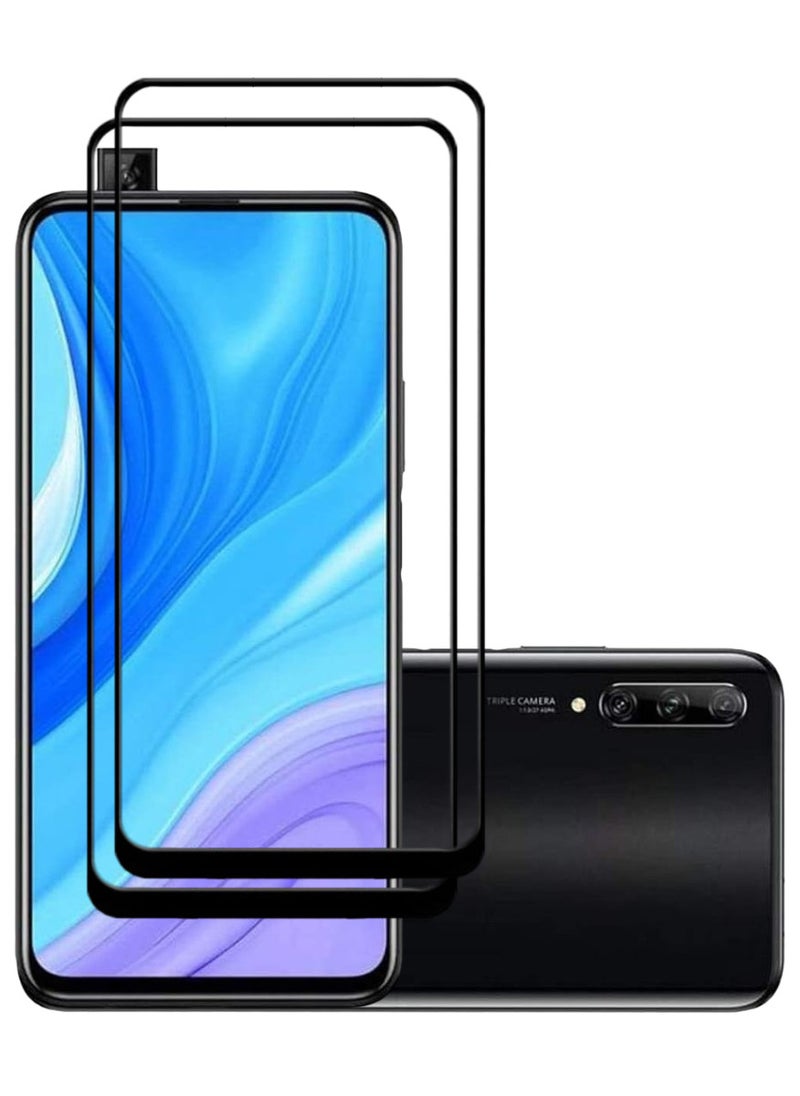 ACLIX 2 Pieces Antistatic ESD Dustproof Premium Quality High Definition Tempered Glass Screen Protector Designed For Huawei Y9s - Image 1