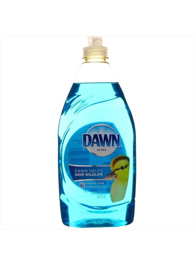 Dawn Ultra Original Dish Detergent Liquid Blu Plastic Squeeze Btl Rp, 16.2 Ounce - Image 1