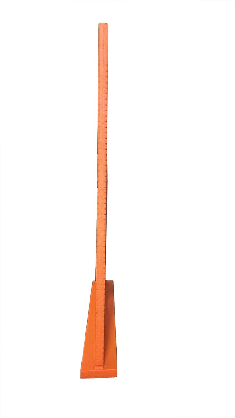 Swanson Tool Co. , Inc Swanson Tool Co T0118 Composite Speedlite Square Layout Tool - 8-Inch High Impact Polystyrene in Orange - Image 2