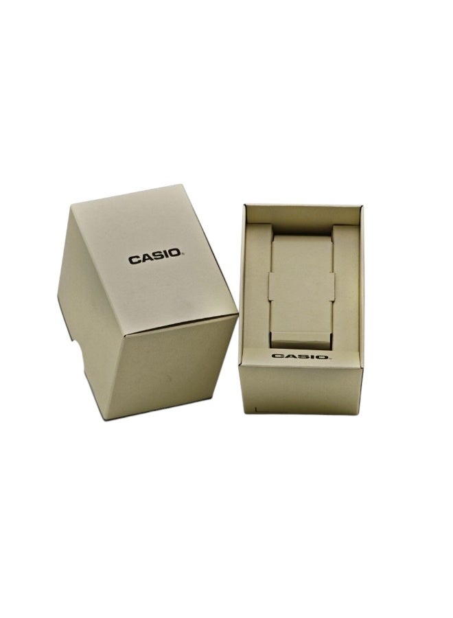 Casio Digital Wrist Watch with Vibration Alarm and 100M Water Resistance, Olive Green - Image 2