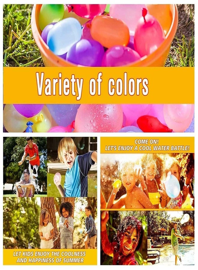 جو هوكد مجموعة بالونات مائية سريعة التعبئة من جو هوكد، 6 قطع | بالونات مائية سحرية متعددة الألوان ذاتية الإغلاق للأطفال والكبار | بالونات رش سريعة التعبئة للحفلات والمهرجانات والمرح في الهواء الطلق (222 قطعة، متعددة الألوان) - Image 4