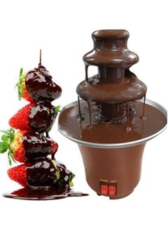 3-Layer Chocolate Fountain Waterfall Maker Machine Perfect For Parties, Weddings, And Events, Versatile Dipping Options Easy To Clean