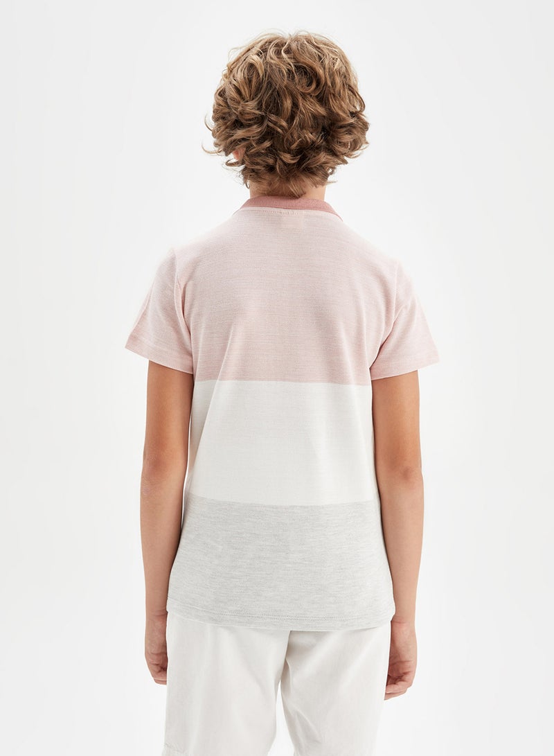 DeFacto Pique Short Sleeve Polo T-Shirt  - Image 2