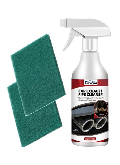 Exhaust Tip Cleaner Rust Cleaner Spray Exhaust Pipe Rust Remover  Exhaust Pipe Cleaner Spray Removes Rust and Grease from Pipe