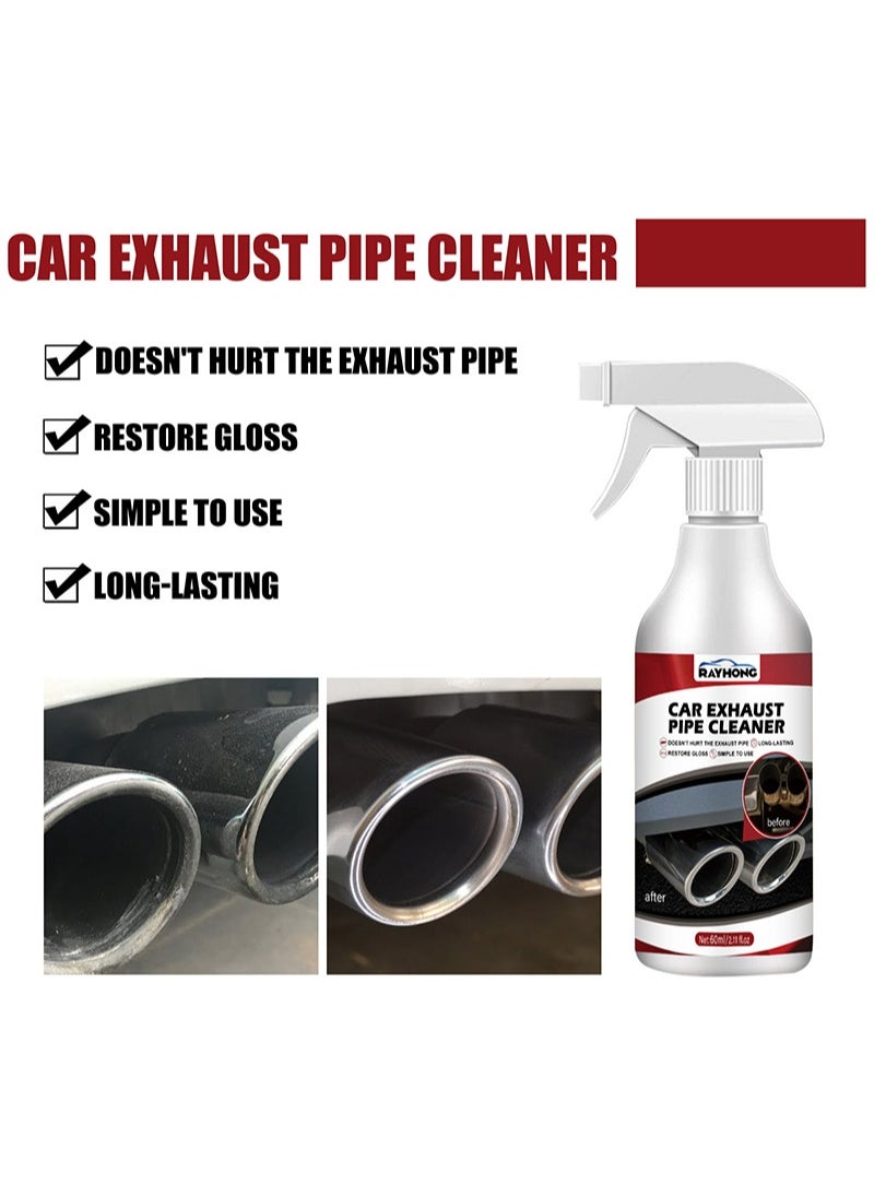 Exhaust Tip Cleaner Rust Cleaner Spray Exhaust Pipe Rust Remover  Exhaust Pipe Cleaner Spray Removes Rust and Grease from Pipe