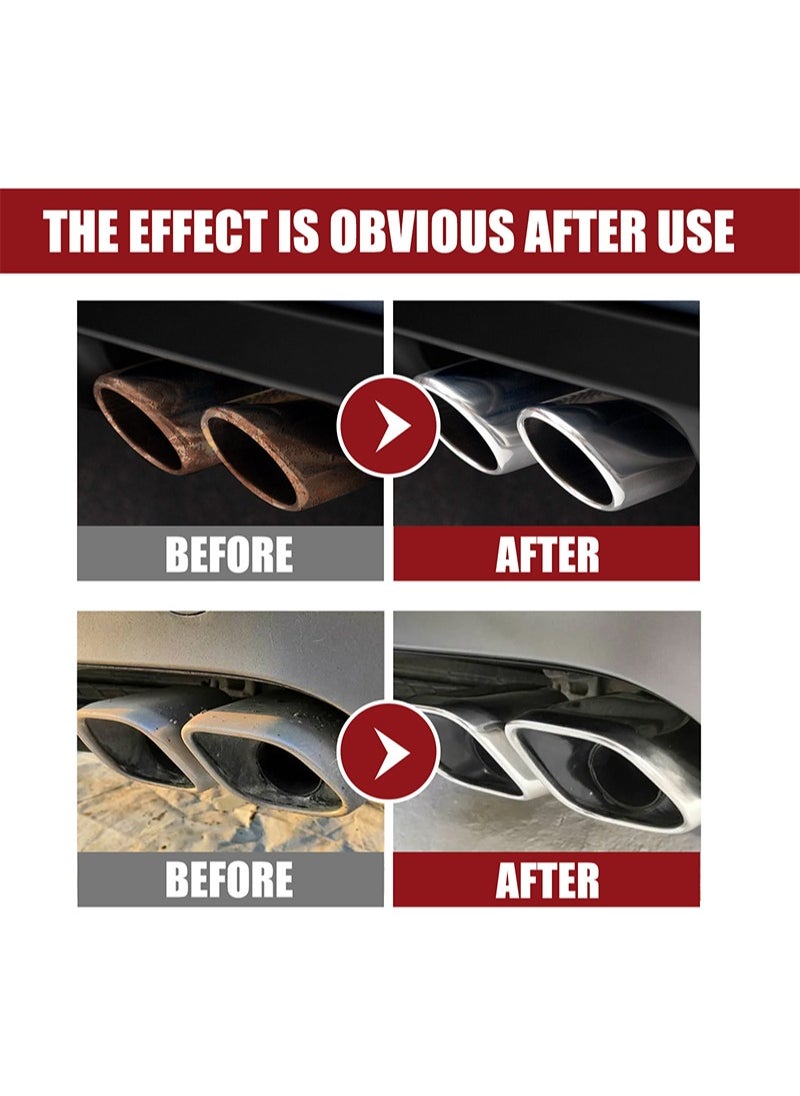 Exhaust Tip Cleaner Rust Cleaner Spray Exhaust Pipe Rust Remover  Exhaust Pipe Cleaner Spray Removes Rust and Grease from Pipe