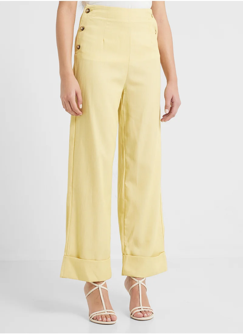 ELLA High Waist Wide Leg Pants