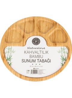 Naturalove Bamboo Serving Plate - 5 Sections  - Image 1