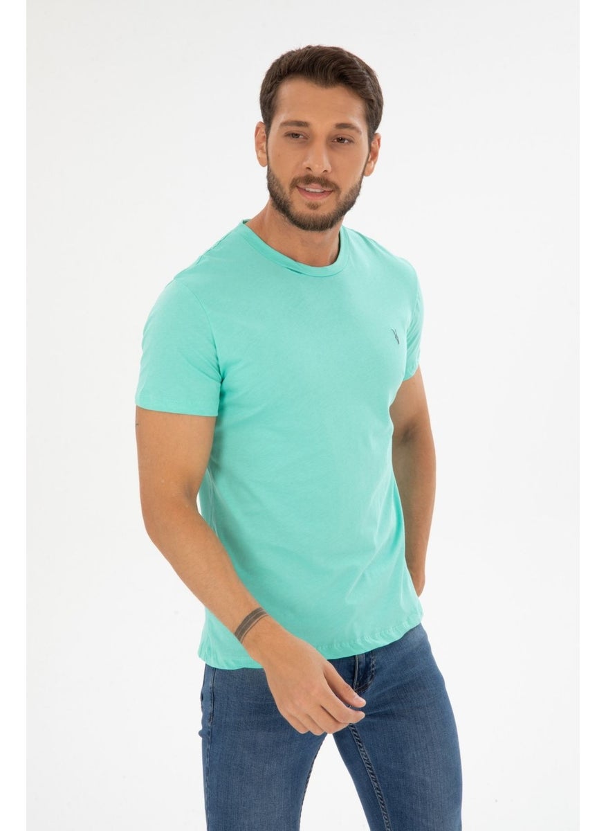 Four Man Cotton Textured 5 Piece T-Shirt Set  - Image 5