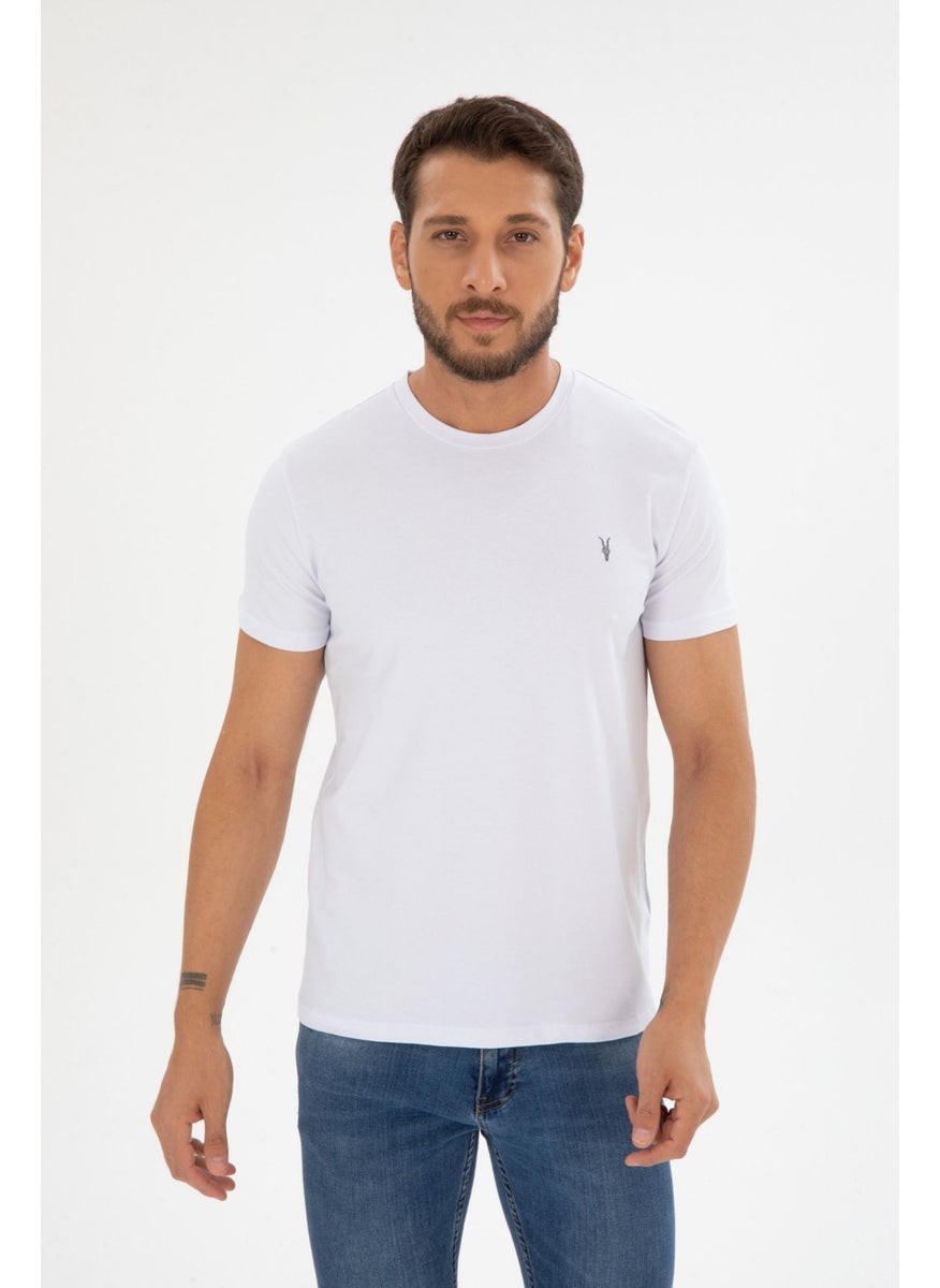 Four Man Cotton Textured 5 Piece T-Shirt Set  - Image 2