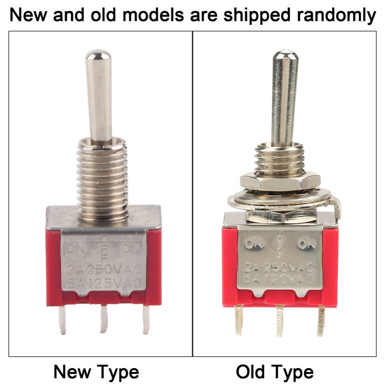 Toggle Switch 6 Pins 3-position (ON-OFF-ON) Versatile Use DPDT Switch - Reliable Electrical Connections Durable Toggle Switch for Automobiles Home Appliances Industrial Controls - Image 2