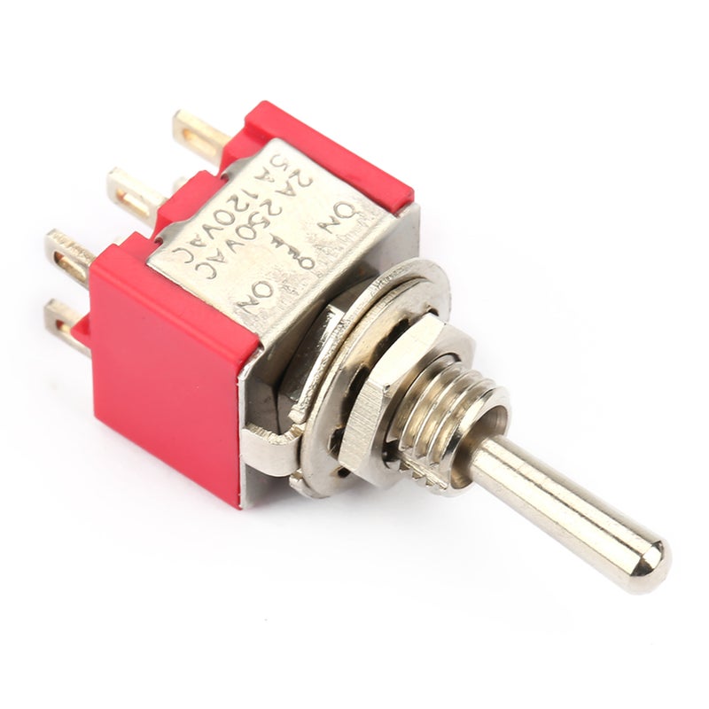 Toggle Switch 6 Pins 3-position (ON-OFF-ON) Versatile Use DPDT Switch - Reliable Electrical Connections Durable Toggle Switch for Automobiles Home Appliances Industrial Controls - Image 5