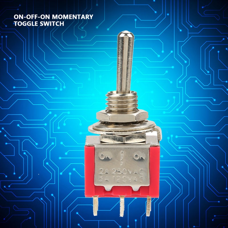 Toggle Switch 6 Pins 3-position (ON-OFF-ON) Versatile Use DPDT Switch - Reliable Electrical Connections Durable Toggle Switch for Automobiles Home Appliances Industrial Controls - Image 4