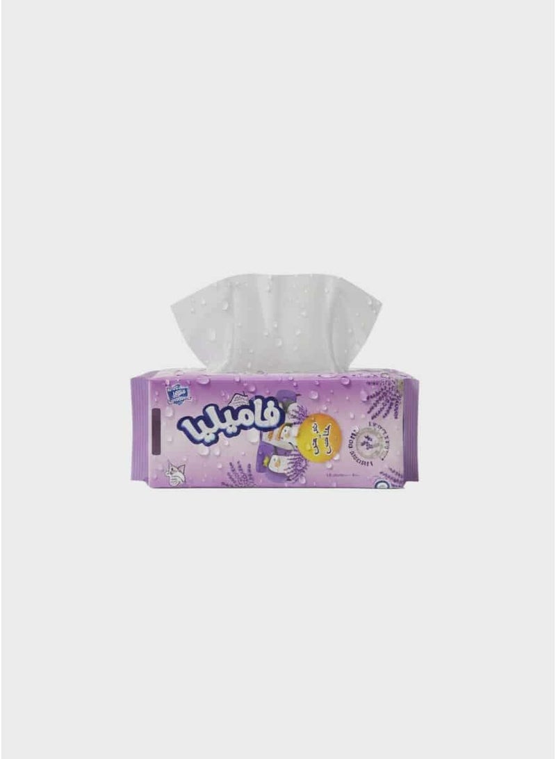 Familia Facial Tissue - Special Offer Pack of 3 Boxes, 500 Tissues per Box - Lavender - 2 Ply - 500 X 3 - Image 2