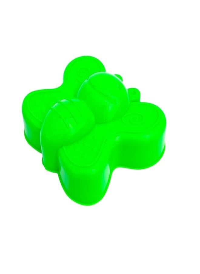 SAMIP Garden Beach Toys Set for Kids Indian Made 8 Pcs Beach Tool Kit Beach Mold Castle Toys, Also Use in Bath Toys, Best Birthday Gift Development Learning Toys (Green Color Send) - Image 4