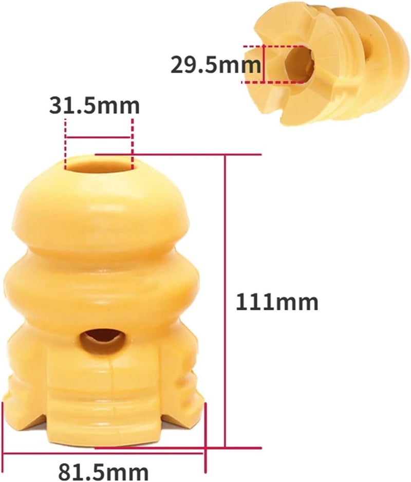 DEMULAX Rear Axle Suspension Bump Stops for Kia Sorento - Image 2