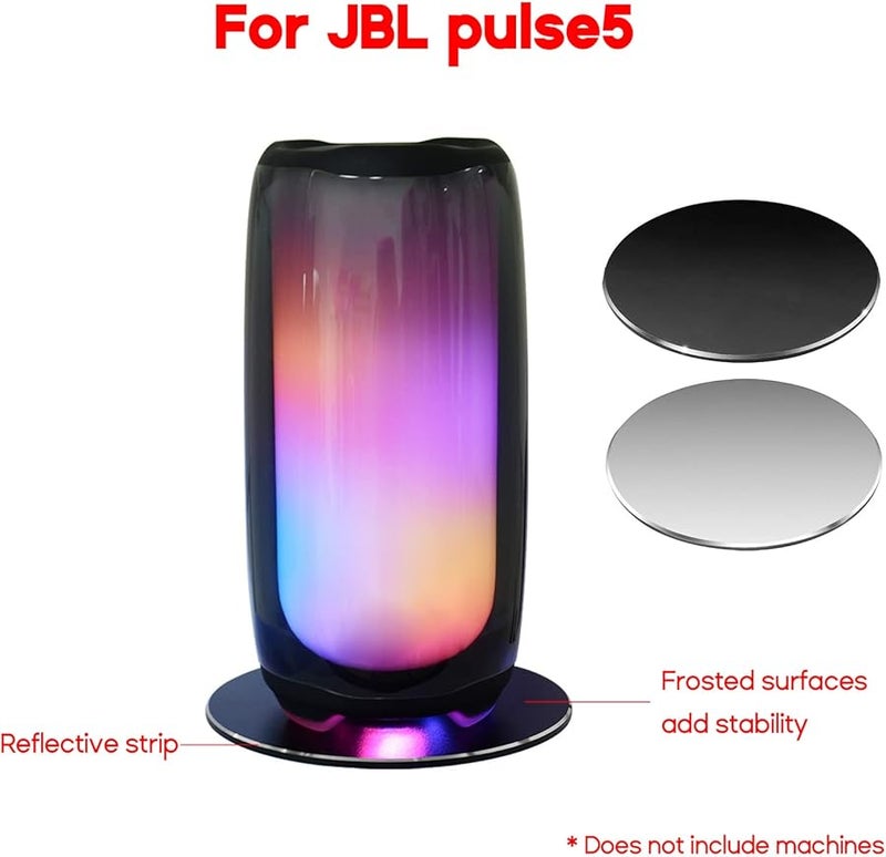 قاعدة معدنية فضية لوسادة قاعدة Pulse 5، ملحق واقٍ فائق الاستقرار بقطر 142 مم - Image 3