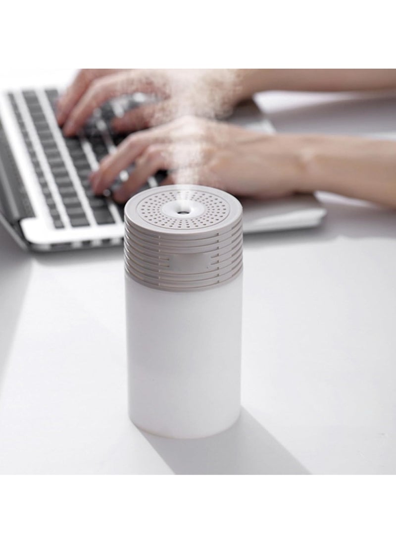 Humidifiers for Bedroom, Quiet (300ml Water Tank) Cool Mist Essential Oil Diffuser with Ultrasonic Humidification (Multicolor)