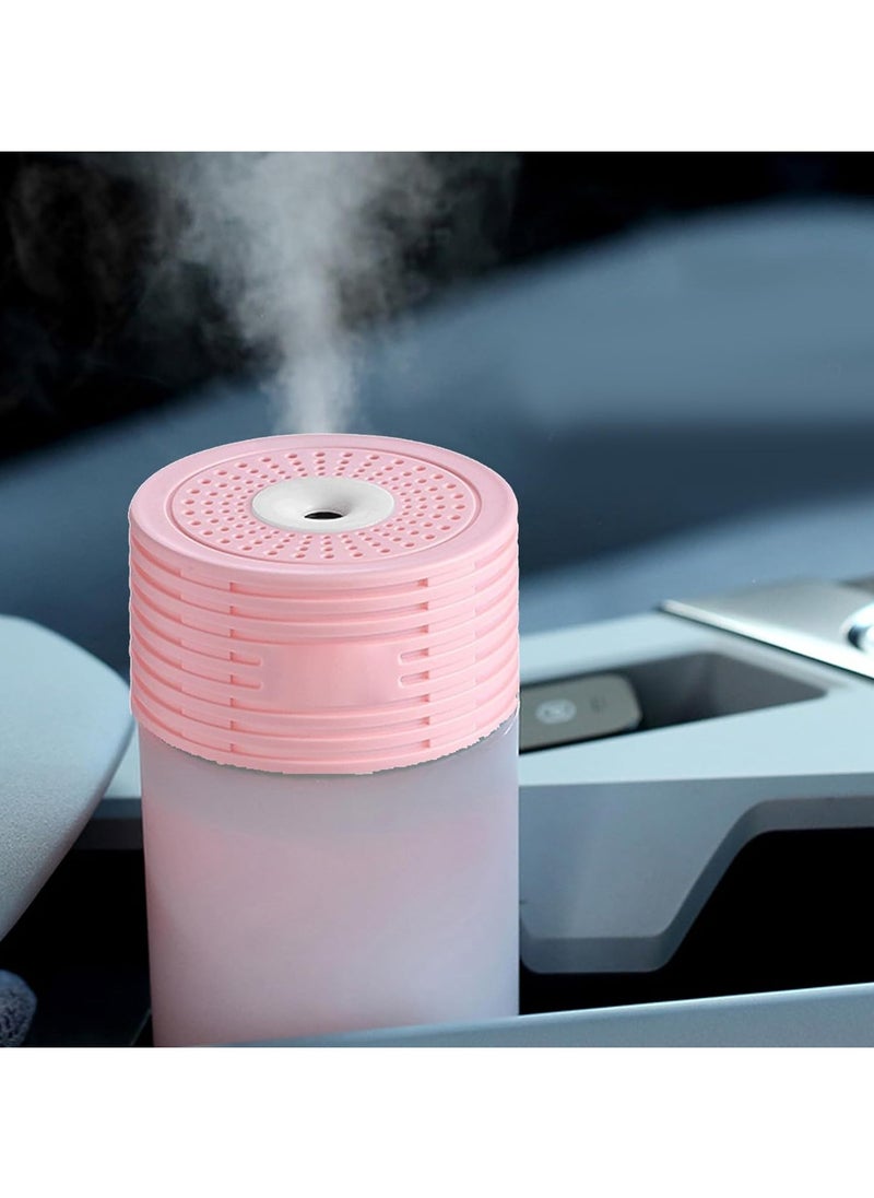 Humidifiers for Bedroom, Quiet (300ml Water Tank) Cool Mist Essential Oil Diffuser with Ultrasonic Humidification (Multicolor)