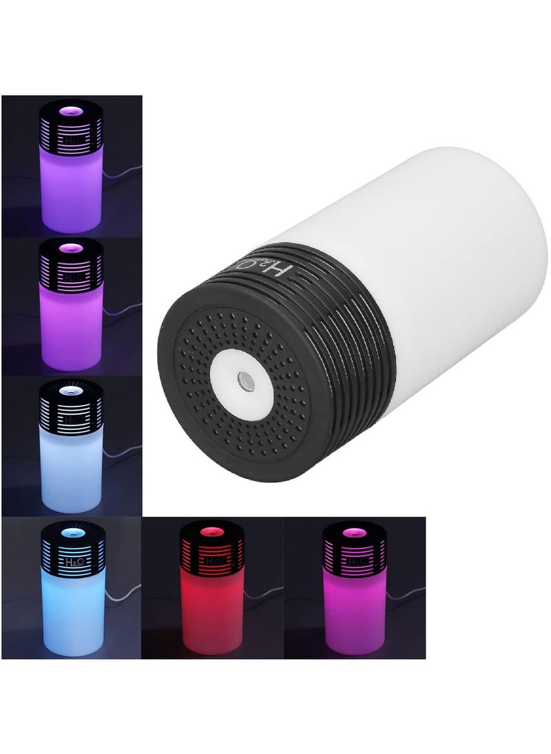 Humidifiers for Bedroom, Quiet (300ml Water Tank) Cool Mist Essential Oil Diffuser with Ultrasonic Humidification (Multicolor)