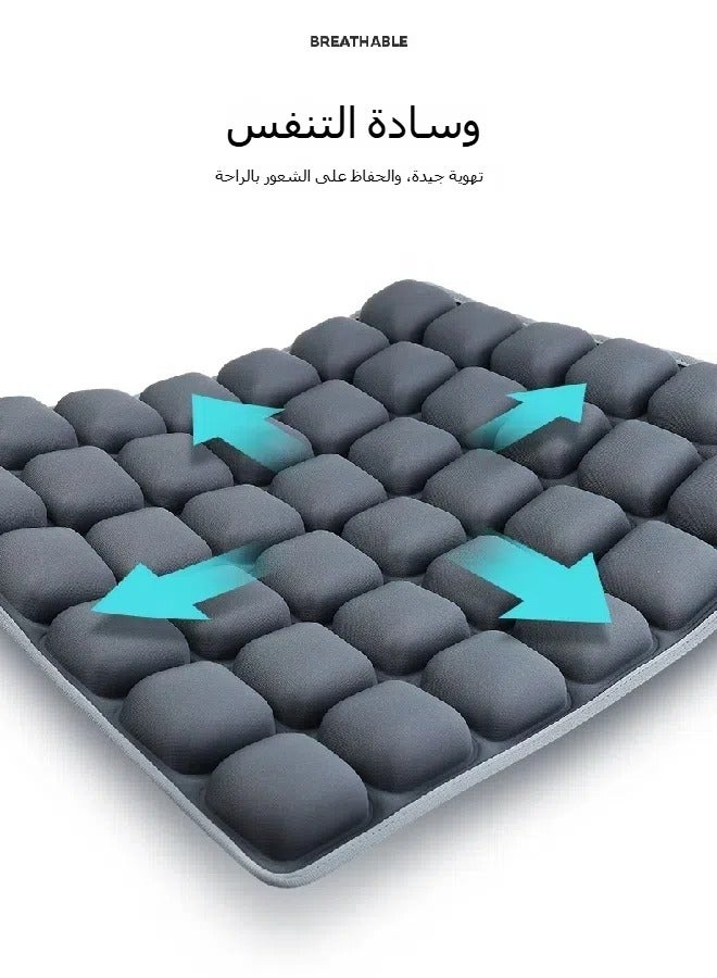 general 3D Airbag Seat Cushion Inflatable Portable Office Seat Cushion Air Breathable Car Seat Cushion High Rebound Pressure - Image 3