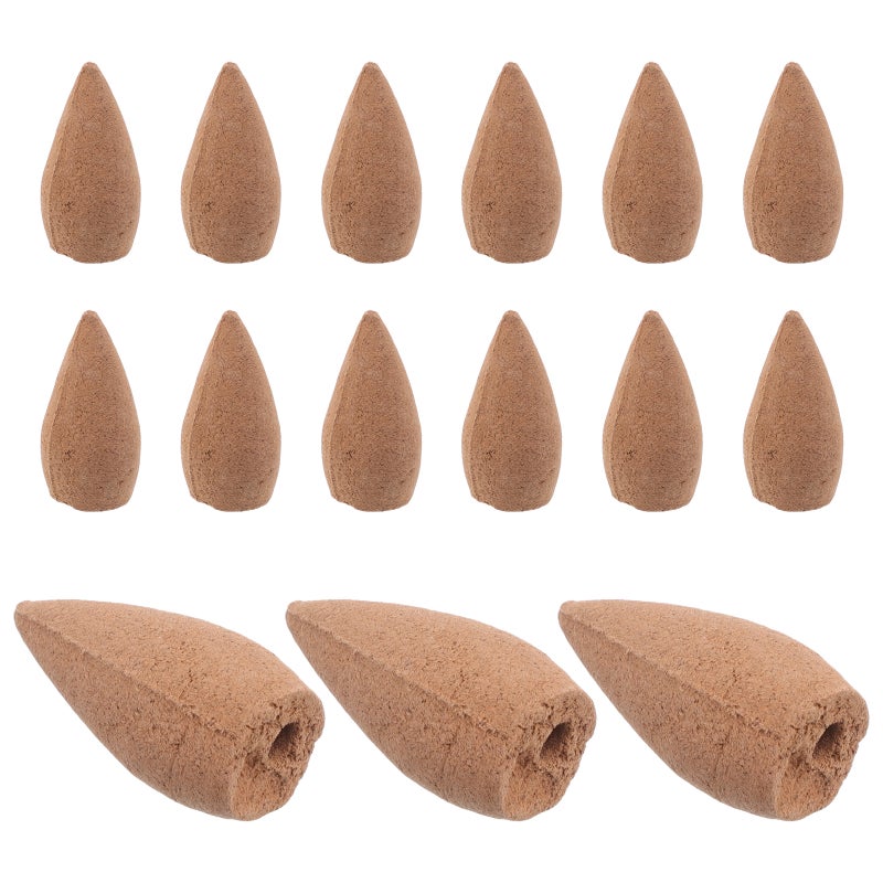 1 Box Incense Cones: Backflow Incense Cones For Home - Natural Sandalwood Fragrance For Relaxation Decorative Living Room Bedroom Tea Room - Image 1