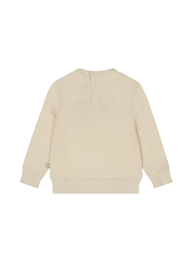 Dirkje girls' sweater off-white - Embroidery - Image 2