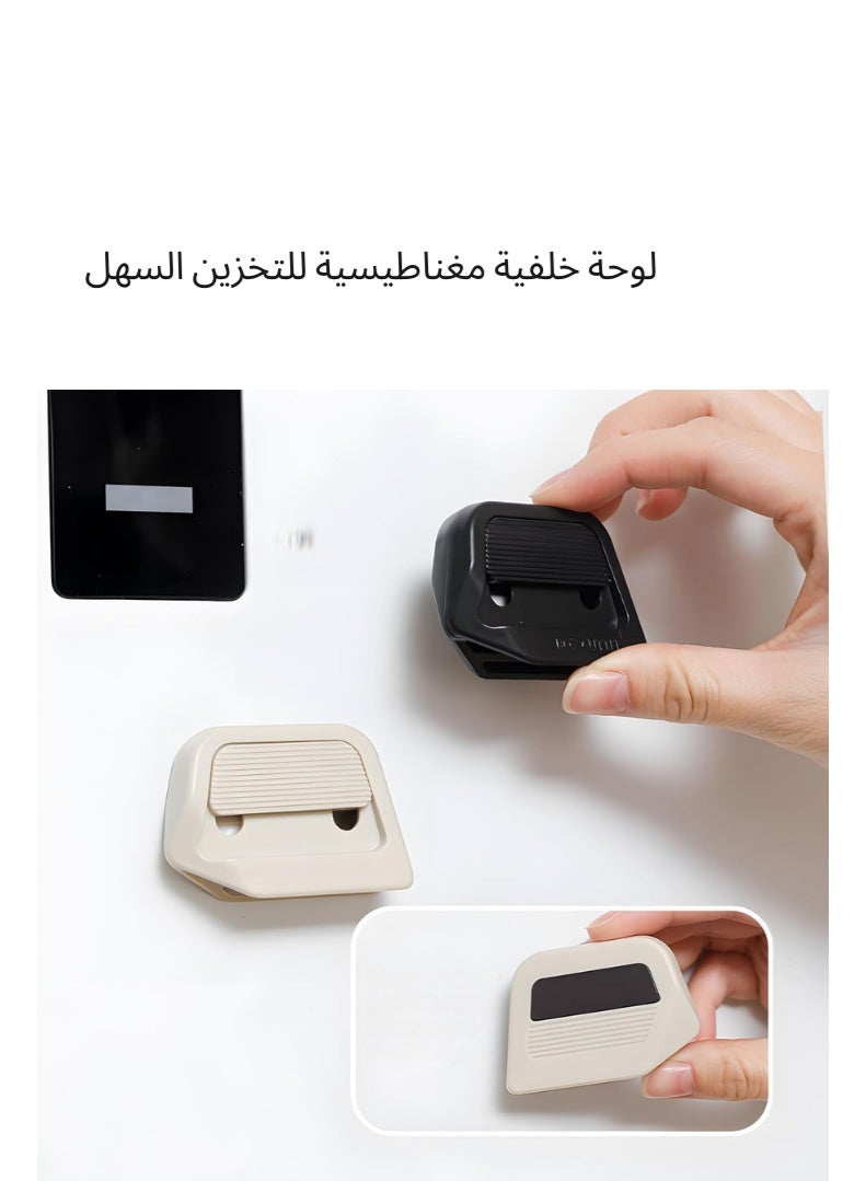 ZAFRA Auto-Retract Ceramic Mini Box Cutter 2-Pack – Magnetic Safe Carton Opener | Pocket-Sized Unboxing Knife For Home ,Office, Travel | Rustproof Blade For Tape, Cardboard, Plastic | Black & Grey - Image 4