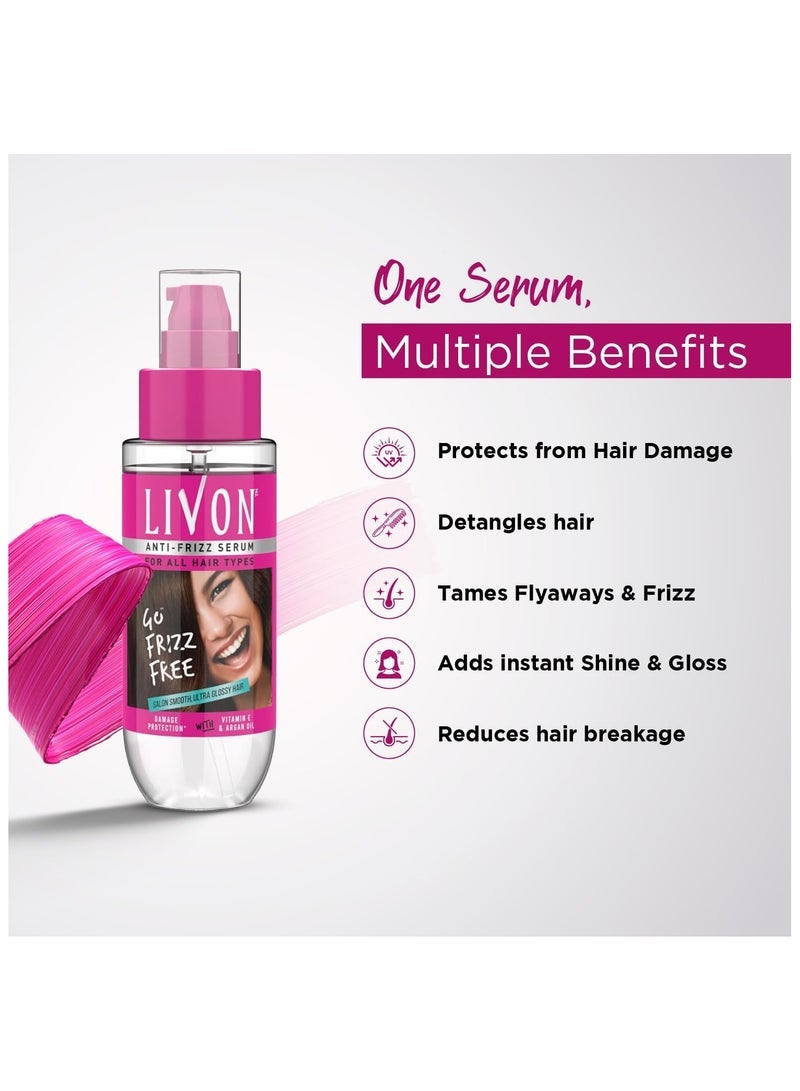 ليفون سيروم الشعر بفيتامين E وزيت الأعضاء 100 مل - Image 4