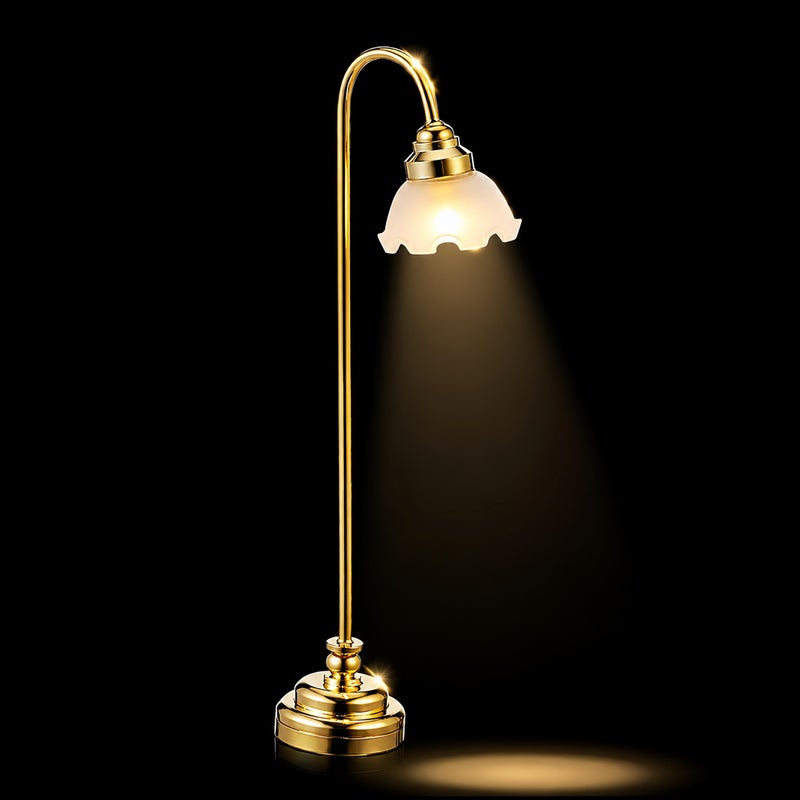 jarbins Mini Dollhouse Lamp 112 Scale Light Miniature Small Table Lamp Dollhouse Accessories 06X41 Inches - Image 4