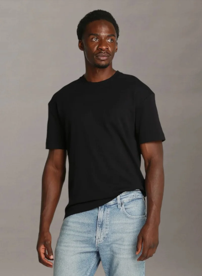 Relaxed Cotton Interlock T-shirt
