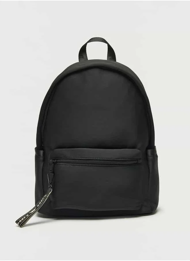 Kappa Kappa Backpack with Adjustable Straps and Zip Closure