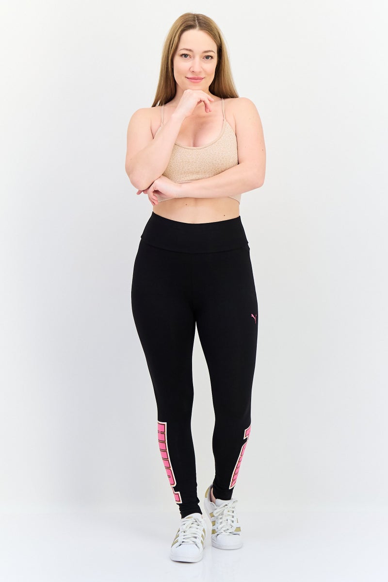 PUMA Women Sportswear Fit Training Leggings, Black - Image 4