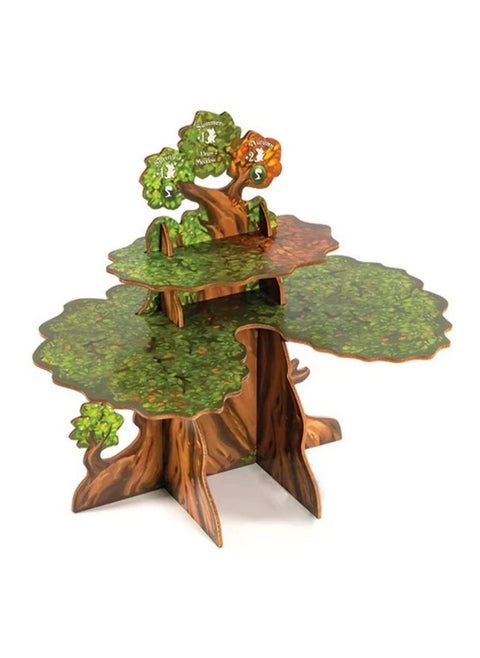 Everdell: Wooden Ever Tree - by Starling Games - for use with The Everdell Base Game - Great Accessory for Everdell