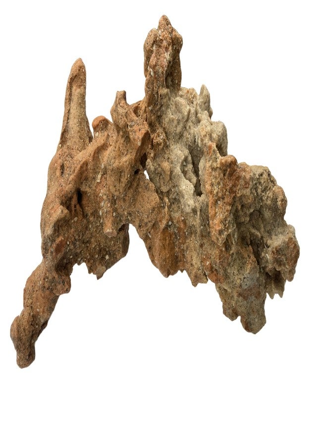 RUKDA® Natural Coral-Shaped Limestone Rock for Aquarium & Terrarium | pH Buffering Calcium Carbonate Stone | Ideal for Cichlids, Clownfish, Gobies & Reef Aquascape (Medium) - Image 3